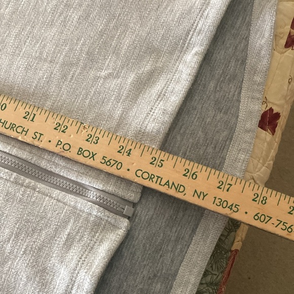 LLBean women’s jacket large zipper outdoors running hiking biking light gray - Picture 11 of 13